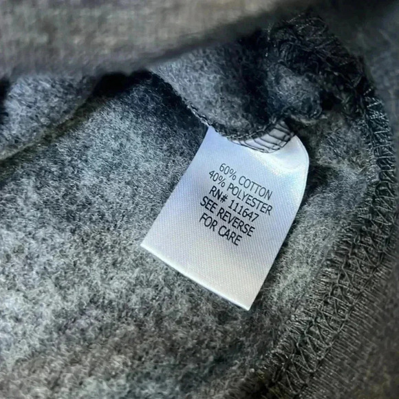 Fifth Sun Sweater Gray Holiday Cheers Champagne Cropped Sweatshirt Size Medium - Picture 4 of 7